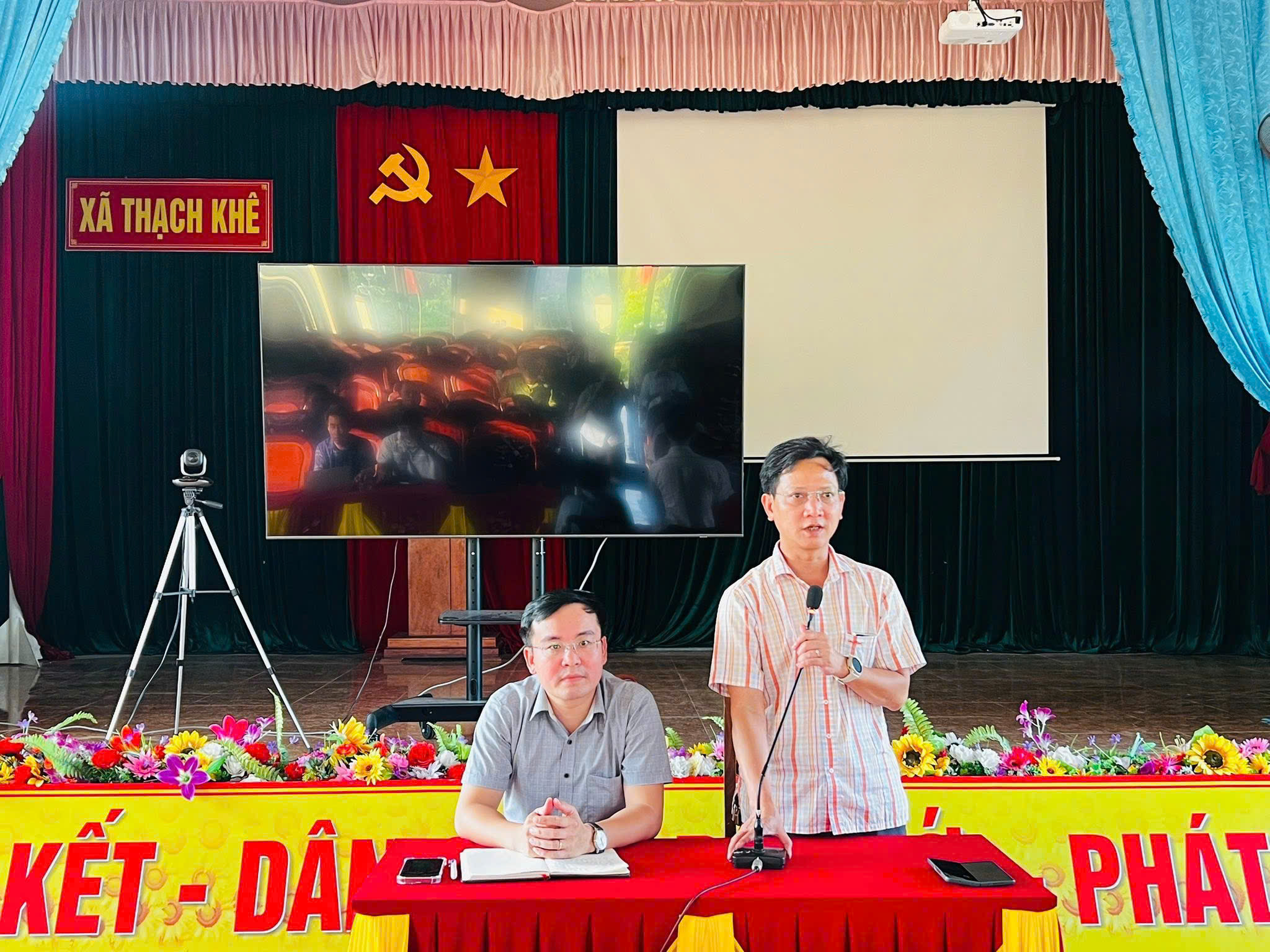 Xã Thạch Khê chủ động ứng phó với cơn bão số 5