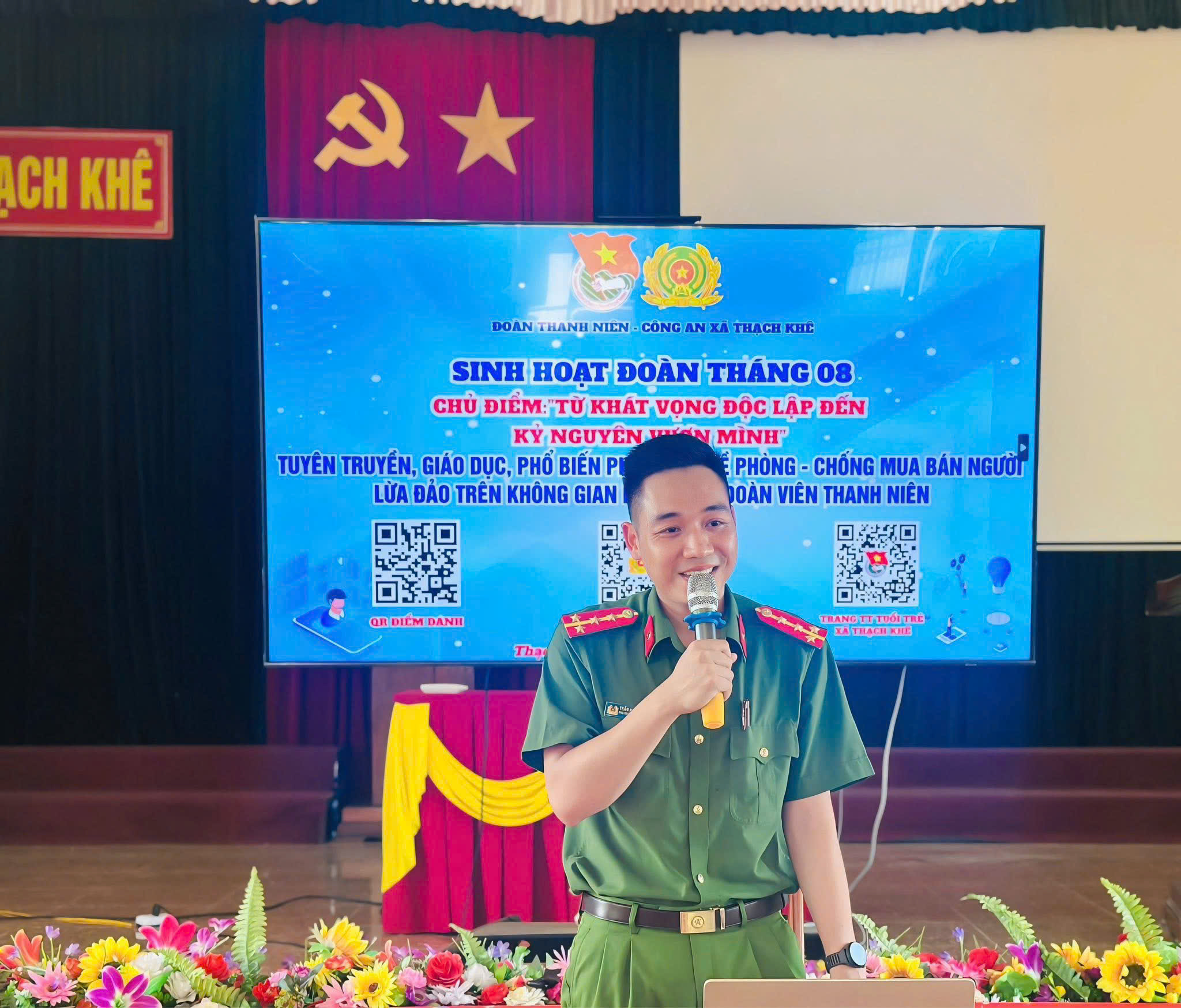 “Chủ động – Cảnh giác – An toàn: Thanh niên Thạch Khê nói không với lừa đảo và mua bán người”
