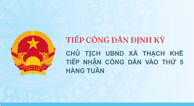 Tiếp công dân định kỳ 
