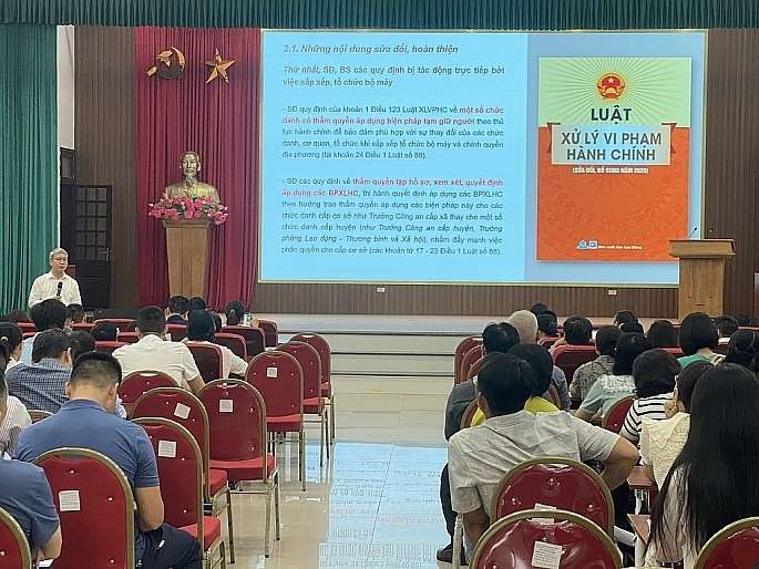 Tuyên truyền những nội dung cần biết của Luật Xử lý vi phạm hành chính