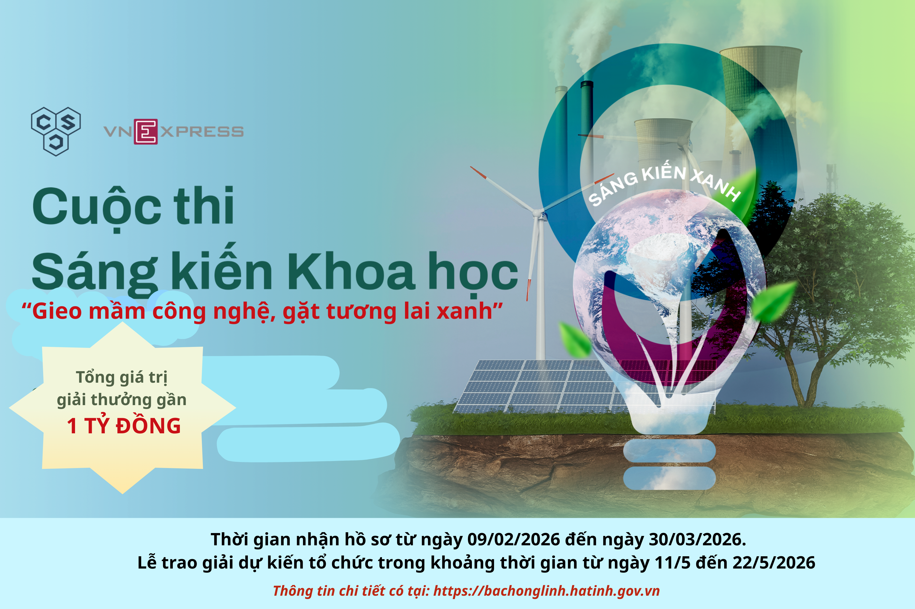 Cuộc thi Sáng kiến Khoa học năm 2026