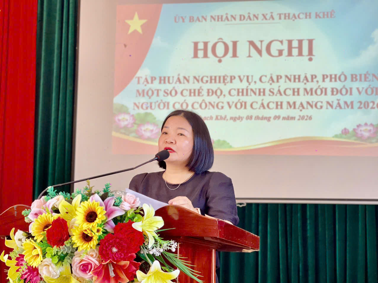 Thạch Khê tổ chức tập huấn, cập nhật chính sách ưu đãi Người có công năm 2026