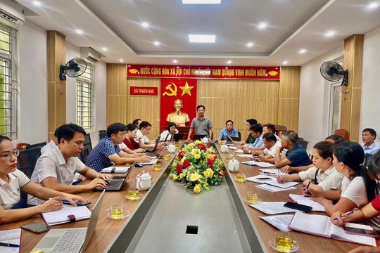 UBND xã Thạch Khê: Tổ chức hội nghị giao ban triển khai nhiệm vụ trọng tâm những tháng cuối năm 2026