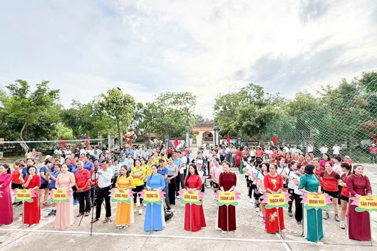 Rộn ràng khai mạc giải cờ tướng và bóng chuyền nữ - Hướng về Lễ hội Trị thủy Thạch Khê năm 2026