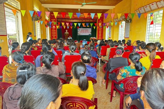 Thạch Khê: “Tháng nghe phụ nữ nói” – Lắng nghe để thấu hiểu, đồng hành để phát triển 