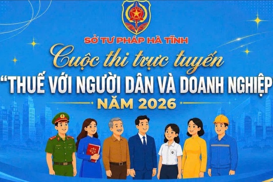 Hưởng ứng Cuộc thi trực tuyến "Thuế với người dân và doanh nghiệp" năm 2026