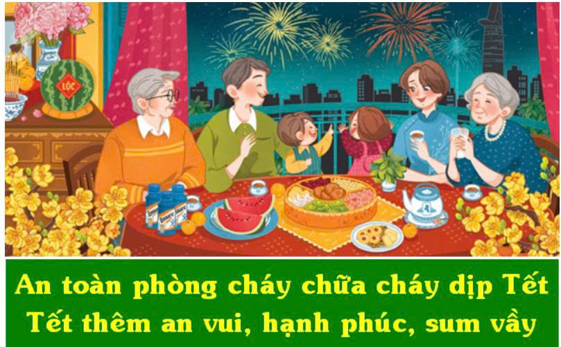 Tăng cường công tác đảm bảo an toàn phòng cháy, chữa cháy dịp Tết Nguyên đán Bính Ngọ năm 2026 