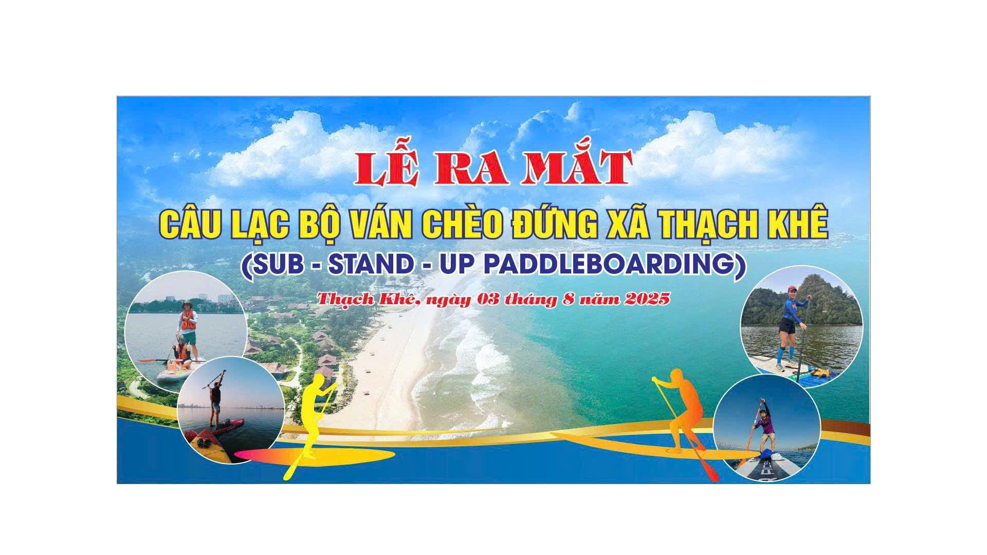 🎉 Cùng tham gia trải nghiệm Ván chèo đứng (Sup - Stand - Up Paddleboarding) 🎉